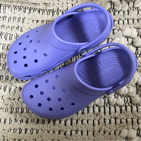 CROCS Shoes - Crocs Women’s Classic Clog size 10 in purple violet.  Excellent used condition!